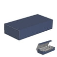 thumbnail image 1 of Estuche grande para tarjetas, soporte para juegos de cartas, organizador, estuche para para juegos, tarjetas de juego de béisbol, billetes, tarjetas de negocios Azul Macarena Estuche de almacenamiento de tarjetas, 1 of 5