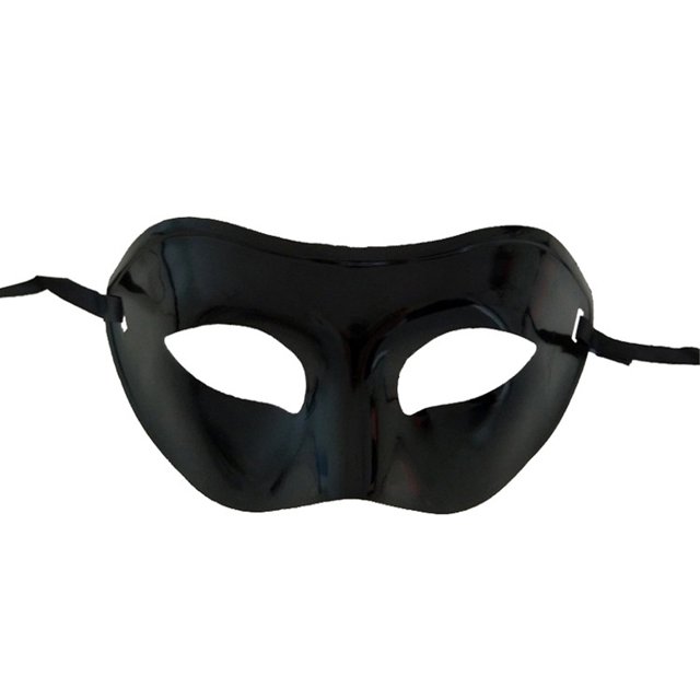 Jumpingount Mascarilla antigua de media cara para carnaval Ropa, zapatos y accesorios Miscelánea negro Jumpingount AP010208-01B