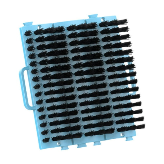 koolsoo Brosse de Toilettage pour Cheval Compacte Légère Brosse pour Cheval pour Animal Bétail Bleu