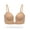 Café au Lait, variante sur Wingslove Soutien-gorge Sans Bretelles à Décolleté Plongeant pour Femmes, Rehausseur Multi-Positions, Sans Armatures, Dos Transparent Convertible, Milk Coffee 38D