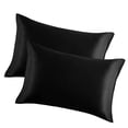thumbnail image 2 of Funda de almohada Funda de almohada de satén de seda artificial Funda de almohada para dormir para el hogar, ZT0-136 2pcs sidaley HA003600-04, 2 of 7