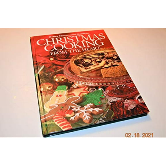 Pre-Owned Christmas Cooking From the Heart Hardcover better-homes-and-gardens