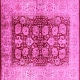 thumbnail image 1 of Ahgly Company Indoor Square Oriental Pink Industrial Area Rugs, 3' Square, 1 of 4