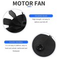 thumbnail image 4 of Replacement 0.5" Inner Bore 10 Impeller Air Compressor Motor Fan Blade Black, 4 of 5