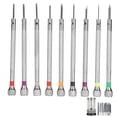thumbnail image 4 of Loewten 9pcs Watch Screwdrivers Set With Base Alloy Slot Cross Watch Screwdrivers Accessories,Watch Screwdrivers Set,Watch Repairing Screwdrivers, 4 of 8