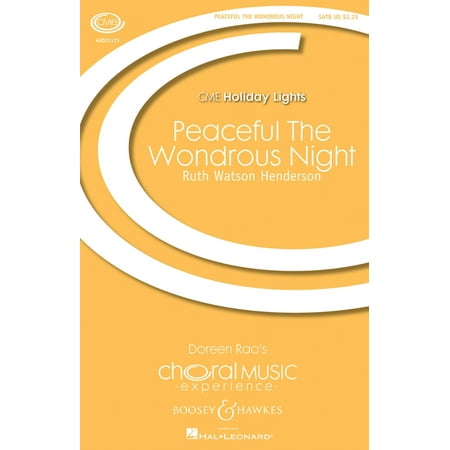 Watjen Concert Organ - Boosey and Hawkes Peaceful the Wondrous Night SATB/Organ/Brass composed by Ruth Watson Henderson