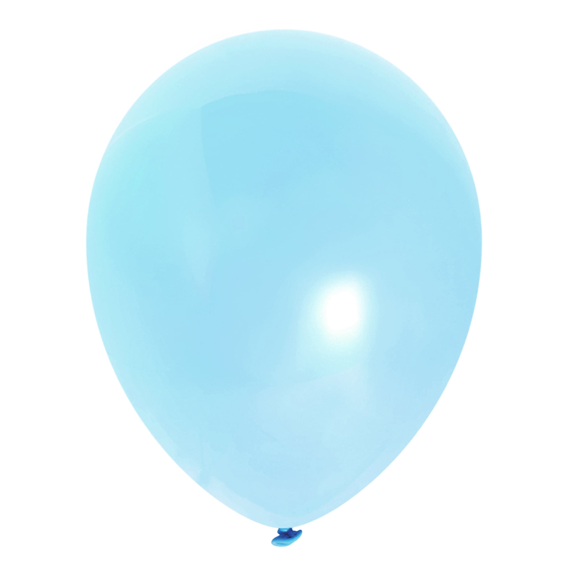 Way to Celebrate! Pack de 40 guirlandes de ballons, 30 cm - Bleu, Blanc