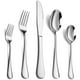thumbnail image 1 of Juegos de cubiertos de acero inoxidable de 15 piezas, incluye cuchillos, cucharas y tenedores, vajilla para el hogar y el restaurante, servicio para 3, plateado Genérico Juegos de cubiertos, 1 of 8