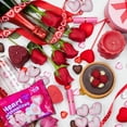 thumbnail image 6 of (4) Valentine's Heart Marshmallows, 5.1oz Bag Heart-Shaped Fluffy Pink White Marshmallow Valentine Party Favor Easter Bags Basket Fillers Hot Chocolate S'mores Desserts Topper & CUSTOM Storage Carrier, 6 of 7