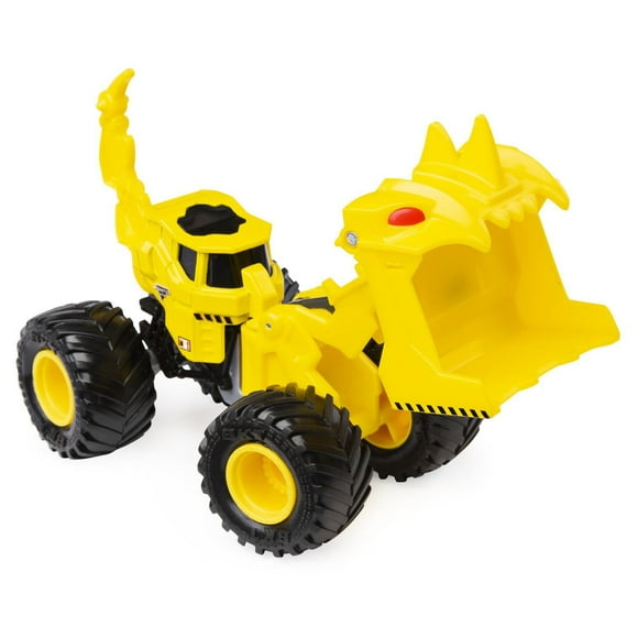 Monster Jam, Official Scoops Dirt Squad Scooper Monster Truck with Moving Parts, 1:64 Scale Die-Cast Vehicle