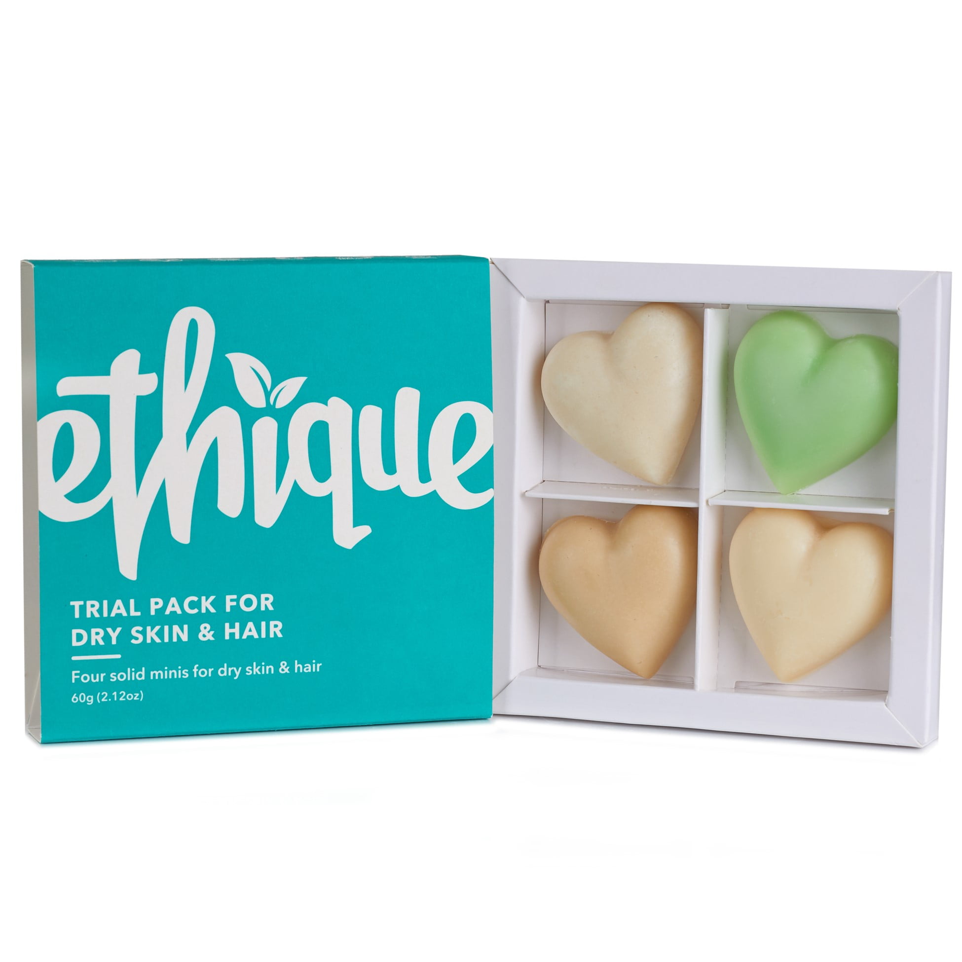 Ethique Hair and Body Bar Trial Pack for Dry Skin & Hair - 2.12oz