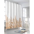 thumbnail image 3 of Shower Curtains Lavender Floral Bath Curtain Plants Flowers Waterproof Bathroom Shower Curtain Set with Hooks Decoration 72 x 84 Inches, 3 of 7