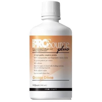 Prosource Plus Liquid Protein, Orange Cream, 32 oz 2 Pack