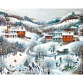 thumbnail image 2 of Bell, Bill 18x15 White Modern Wood Framed Museum Art Print Titled - When Winter Comes, 2 of 4