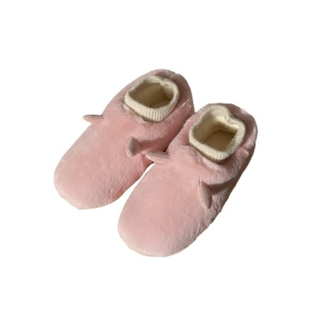 

Tenmix Mens Animal Slippers Plush House Shoes Slip On Fuzzy Slipper Fluffy Home Shoe Bedroom Casual Lightweight Pink Style C 7-7.5