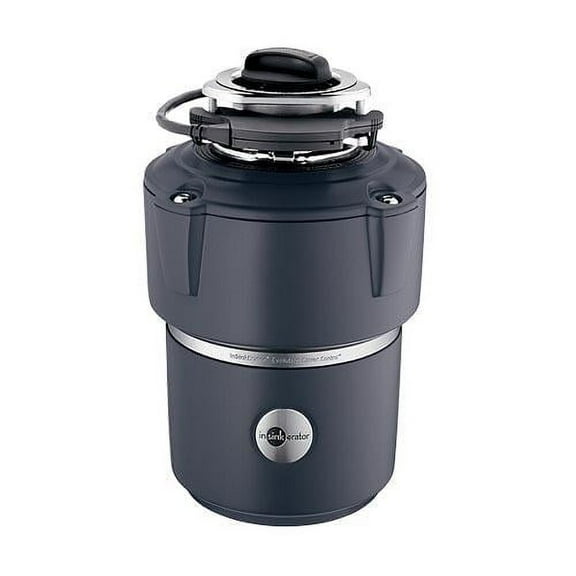 InSinkErator Evolution Advanced Series Cover Control Batch Feed Garbage Disposal in Black - 80023-ISE