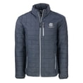 thumbnail image 2 of Men's Cutter & Buck Charcoal George Washington University Big & Tall Rainier PrimaLoft Eco Insulated Full-Zip Puffer, 2 of 3