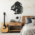 thumbnail image 2 of LaModaHome Exclusive Squirrel Silhouette Metal Wal Art – Durable & Artistic Metal Wall Art for Home and Office Decor, Perfect for Any Interior Design Aesthetic, 2 of 5