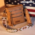 thumbnail image 2 of XINQIHANG Genuien Leather Crossbody Cluth Purse Small Shoulder Bags Mini Messenger with Adjustable Strap, 2 of 6
