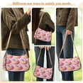 thumbnail image 4 of FORMRS Womens Shoulder Bag with Chain Strap Clutch Purse Cute Tote Handbag, Light Pink Doughnuts, 4 of 7
