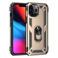 thumbnail image 5 of Entronix Heavy Duty Case Designed for iPhone 13 Pro Max, Rotating Ring Protective Cover, Gold, 5 of 6