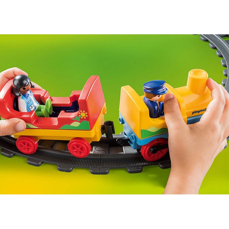 1.2.3 My First Train Set Set Playmobil 70179 - Walmart.com