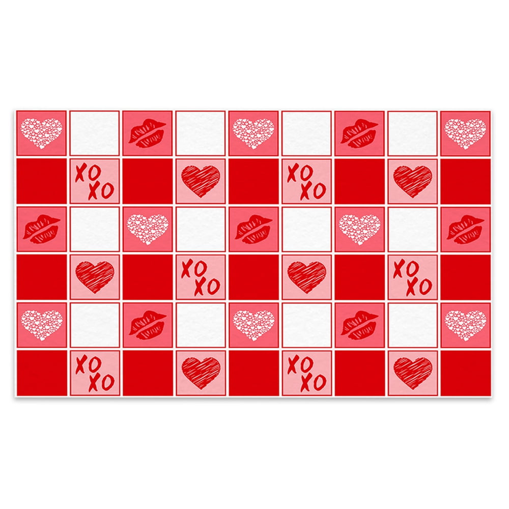 Valentine's Day Floor Mats Love Heart Doormat Indoor Outdoor Entrance