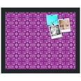 thumbnail image 2 of PinPix 16x13 Custom Cork Bulletin Board  Poster Board Has a Fabric Style Canvas Finish, Framed in Other, by ArtToFrames (PinPix-595), 2 of 5