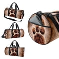 thumbnail image 3 of Paw Print Gym Bag for Sports and Yoga, 17.7" with Interior Zipper Pocket, Large Capacity - Carry on Bag of the Week, 3 of 6