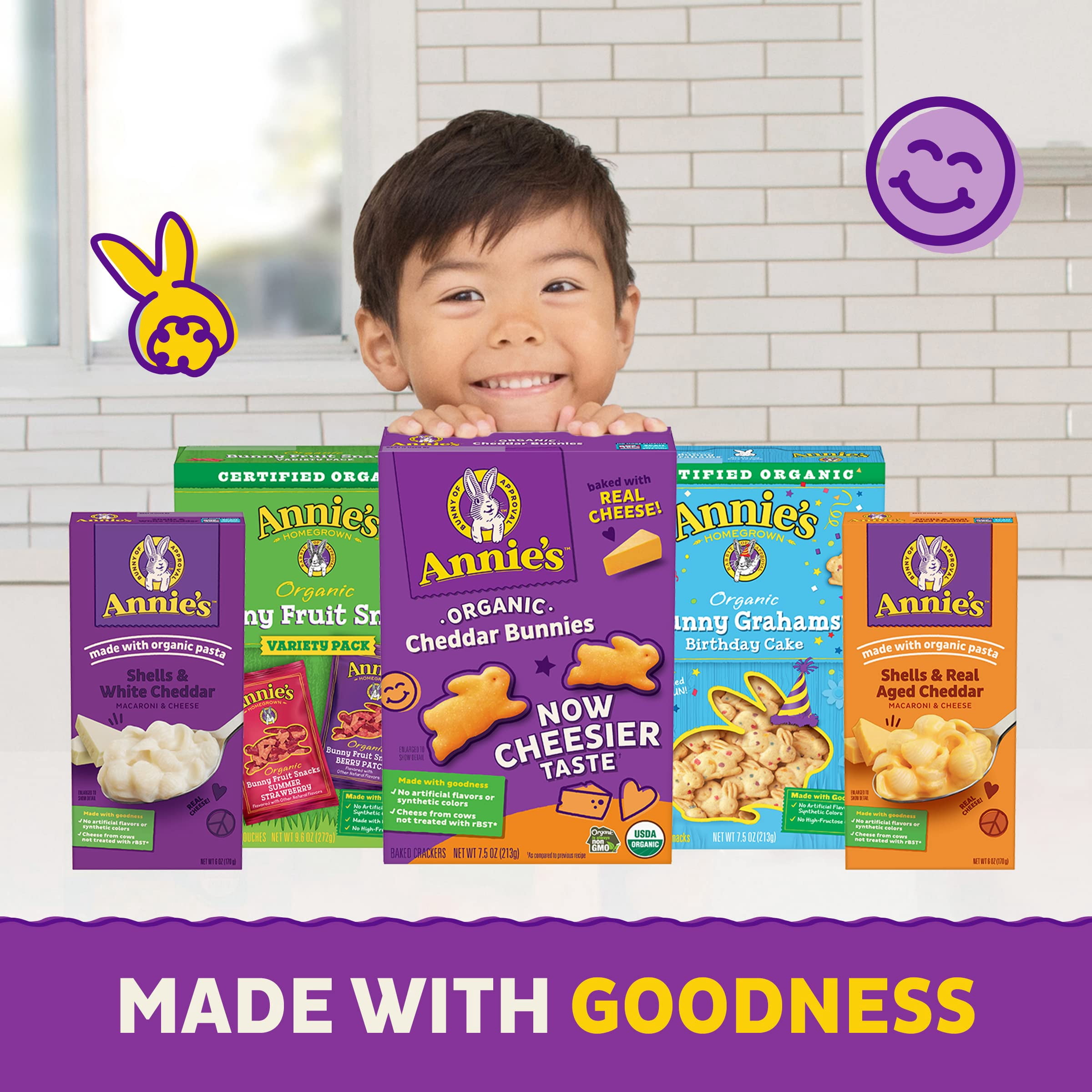 Annie's Homegrown Organic Chewy Granola Bars, Chocolate Chip, 6 Bars, 5.34 oz. (Pack of 12)