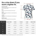 thumbnail image 4 of Naloa Navy Blue Anchors Men's T-Shirt Sport T-shirt Men's Basic Tee Casual Men's Shirt, Round Neck, Short Sleeves -, 4 of 5
