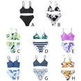 thumbnail image 6 of BULLPIANO Teen Girls Bikini Beach Swimwear 2 Piece Swimsuits Printing Bathing Suits 7-13 Years, 6 of 6