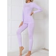 thumbnail image 5 of Sociala Thermal Underwear for Women Base Layer Women Cold Weather,Long Johns for Women, 5 of 6