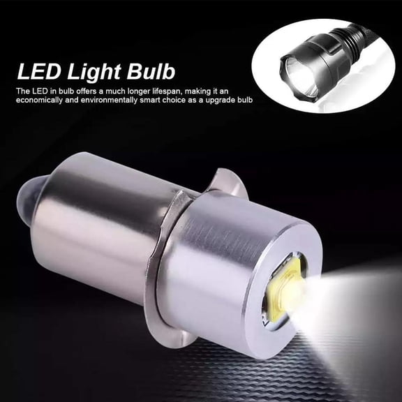 FurNest LED Replacement Upgrade Bulb Flashlight Portable Bright Torch L