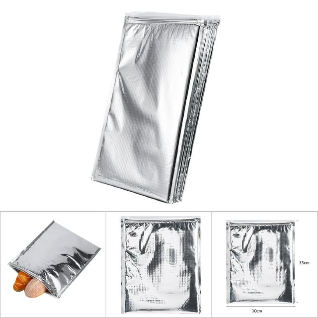 Bolsa Térmica Multifuncional, Bolsa Con Aislamiento De Papel De Aluminio, Para Acampar, Pícnic, Almuerzo De Conservación De Alimentos