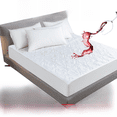 thumbnail image 2 of Funda de cama de algodón impermeable Funda de cama con relieve a prueba de orina Funda protectora a prueba de humedad Funda de colchón American Standard, 2 of 6
