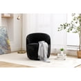 thumbnail image 4 of Chenille Fabric Swivel Chair, Easy to Clean / Perfect for Dining Room, 4 of 6