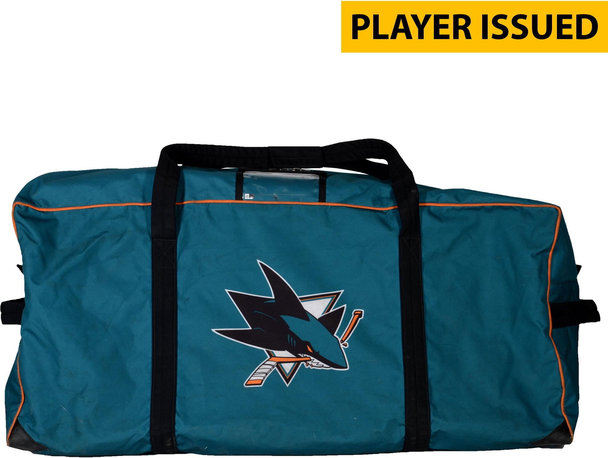 Paul Martin San Jose Sharks Player-Issued #7 Teal Equipment Bag from the 2017-18 NHL Season Fanatics Authentic Certified by Fanatics Authentic