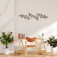 thumbnail image 3 of Decoración de Pared con Hojas de Metal | Decoración Colgante de Rama de Olivo | Escultura de Pared de Hierro de 30 X 16 Cm para Hogar y Oficina | Juego de 2, 3 of 6