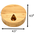 thumbnail image 4 of e-pill Bamboo Pill Organizer - 7 Compartments, 4 of 6
