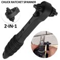 thumbnail image 1 of Llave De Trinquete De Portabrocas 2 En 1 Llave De Portabrocas De Ahorro De Mano De Obra Llave De Portabrocas De Doble Uso Herramienta De Sujeción De Taladro Eléctrico Para Prensas De Taladro Muyoka Hogar, 1 of 1