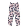 thumbnail image 4 of Xecao Tropics Palm Trees Men's Straight Lounge Pajama Pants: The Ultimate in Comfortable Sleepwear, 4 of 9