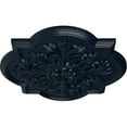 thumbnail image 3 of Ekena Millwork 20"OD x 1 3/4"P Bonetti Ceiling Medallion (Fits Canopies up to 5 1/8"), Hand-Painted Midnight Dream, 3 of 6
