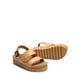 thumbnail image 4 of Sandalias ortopédicas de cuña de corcho para mujer DREAM PAIRS Natural, 4 of 7