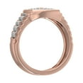 thumbnail image 2 of 1/2 Carat Men's Diamond Wedding Band Ring in 14K Rose Gold (Ring Size 8) (SI1-SI2 Clarity), 2 of 6