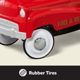 thumbnail image 5 of Kid Trax Toddler Classic Pedal Car, Kids 3-5 Years Old, Max Weight 60 lbs, Durable Steel, Fire Truck, 5 of 5