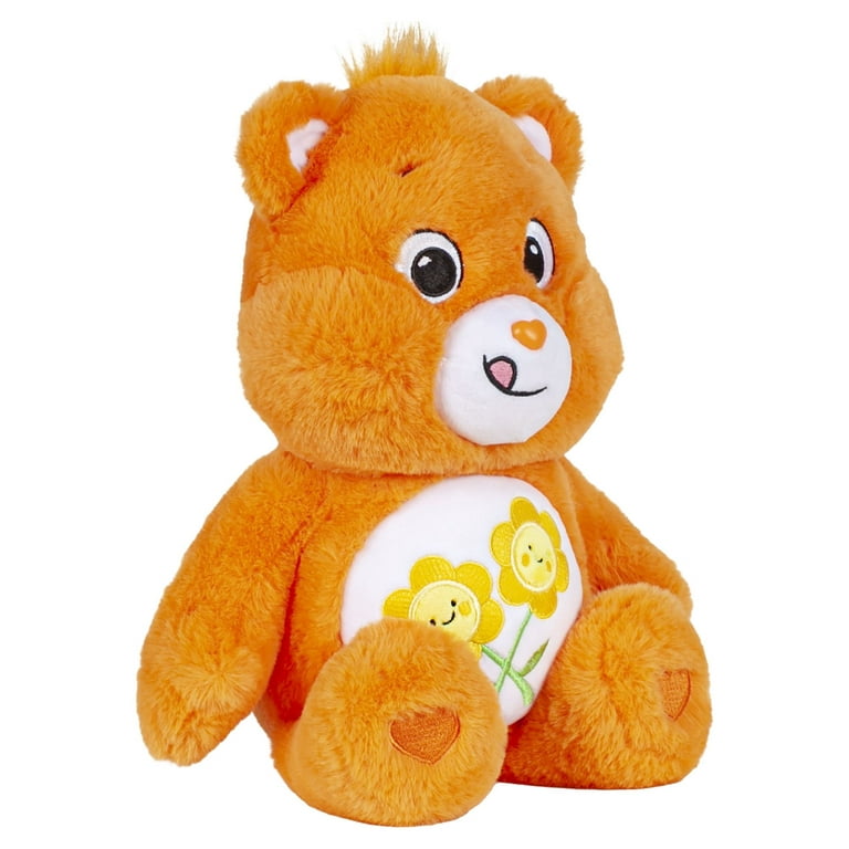Built A Bear BAB Brown Teddy Bear Get Well Soon Flower 16" Plush  Stuffed Toy