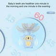thumbnail image 4 of Cepillo de dientes Manual para niños en forma de U cepillo de dientes de silicona boca de bebé MABOTO Cepillo de dientes, 4 of 7
