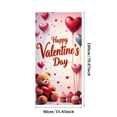 thumbnail image 1 of Valentine's Day Party Decoration Banner Heart Design Backdrop Event Photo Props Love Celebration Romance Gift Box Background, 1 of 4