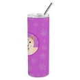 thumbnail image 3 of Carolines Treasures WDK1421TBL20 Shiba Inu Cream Design1 Stainless Steel 20 oz Skinny Tumbler Pink 20 oz multicolor, 3 of 4